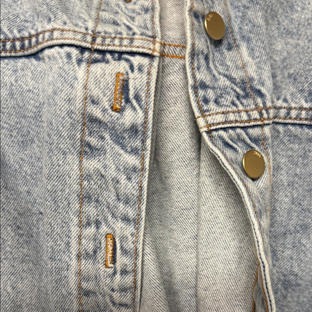 Zara Classic Blue Denim Jacket - Picture 3 of 5